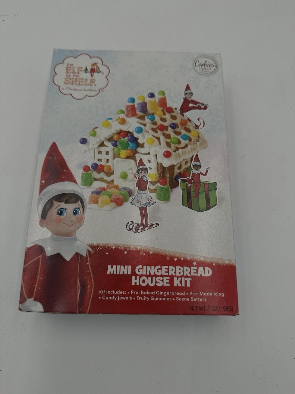 The Elf on the Shelf Mini Gingerbread House Kit, 7 oz